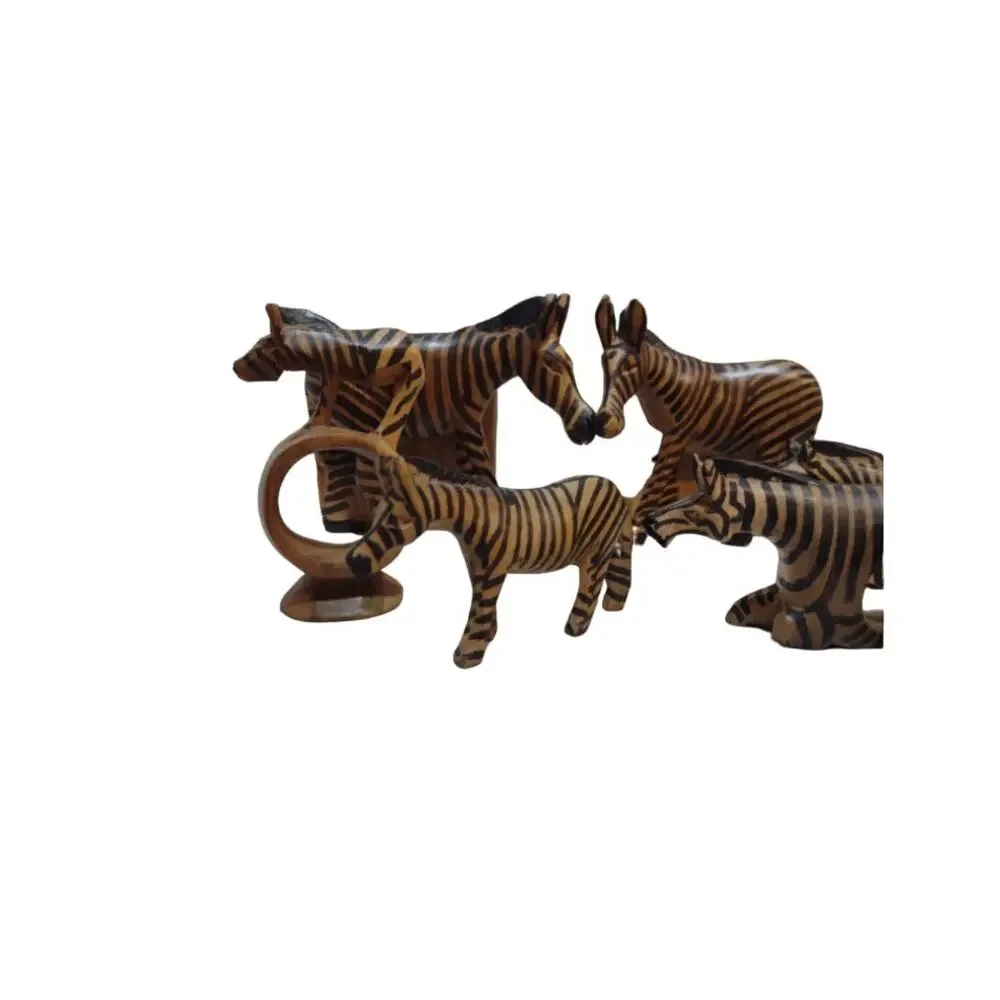 Zebra Decor Hand carved in Kenya